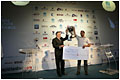 Cap Istanbul 2008 - Remise de prix au vainqueur Nicolas B?renger/KONE  - Fichier numerique