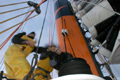 A bord du maxi catamaran Orange  - Fichier numerique